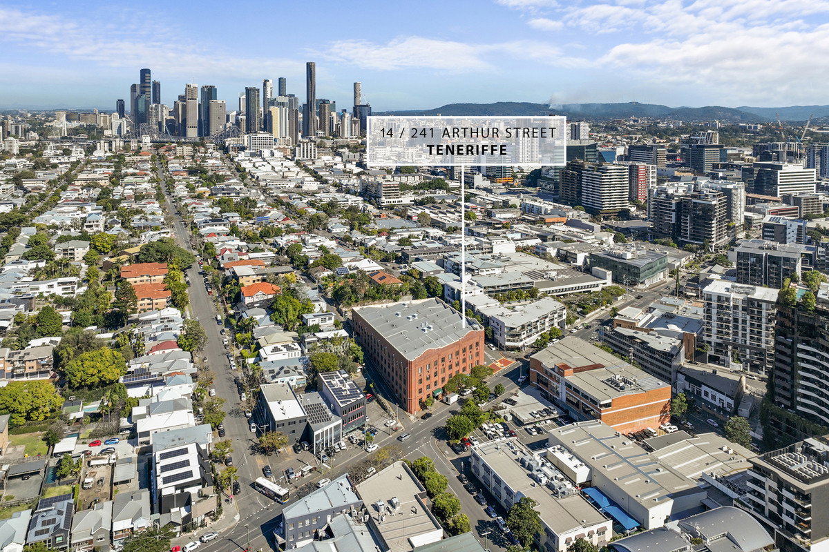 Listing image for 14/241 Arthur Street, Teneriffe  QLD  4005
